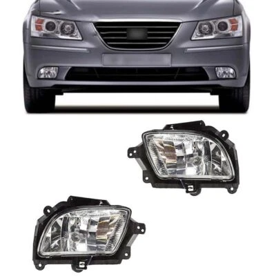 Luz antiniebla del parachoques delantero 2 piezas para Hyundai Sonata NF Ser 2 2008-2010 Foto 1 de 4