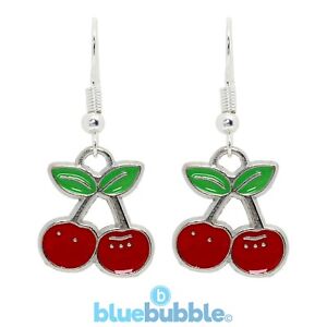 Bluebubble FEELIN FRUITY Earrings Cute Sweet Fruit Kitsch 80s Kawaii Rockabilly