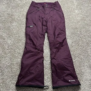 Women's Omni-Heat Insulated Snow Pants Purple 30x31 Flaws - Picture 1 of 12