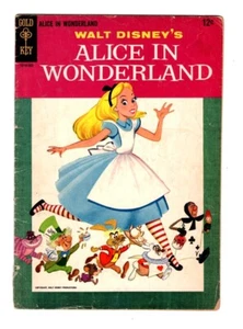 Walt Disney's Alice in Wonderland Comic Book 1955 Gold Key 3rd Printing* - Picture 1 of 2