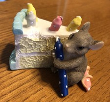 Charming Tails Mouse - “How Many Candles?” 89/713