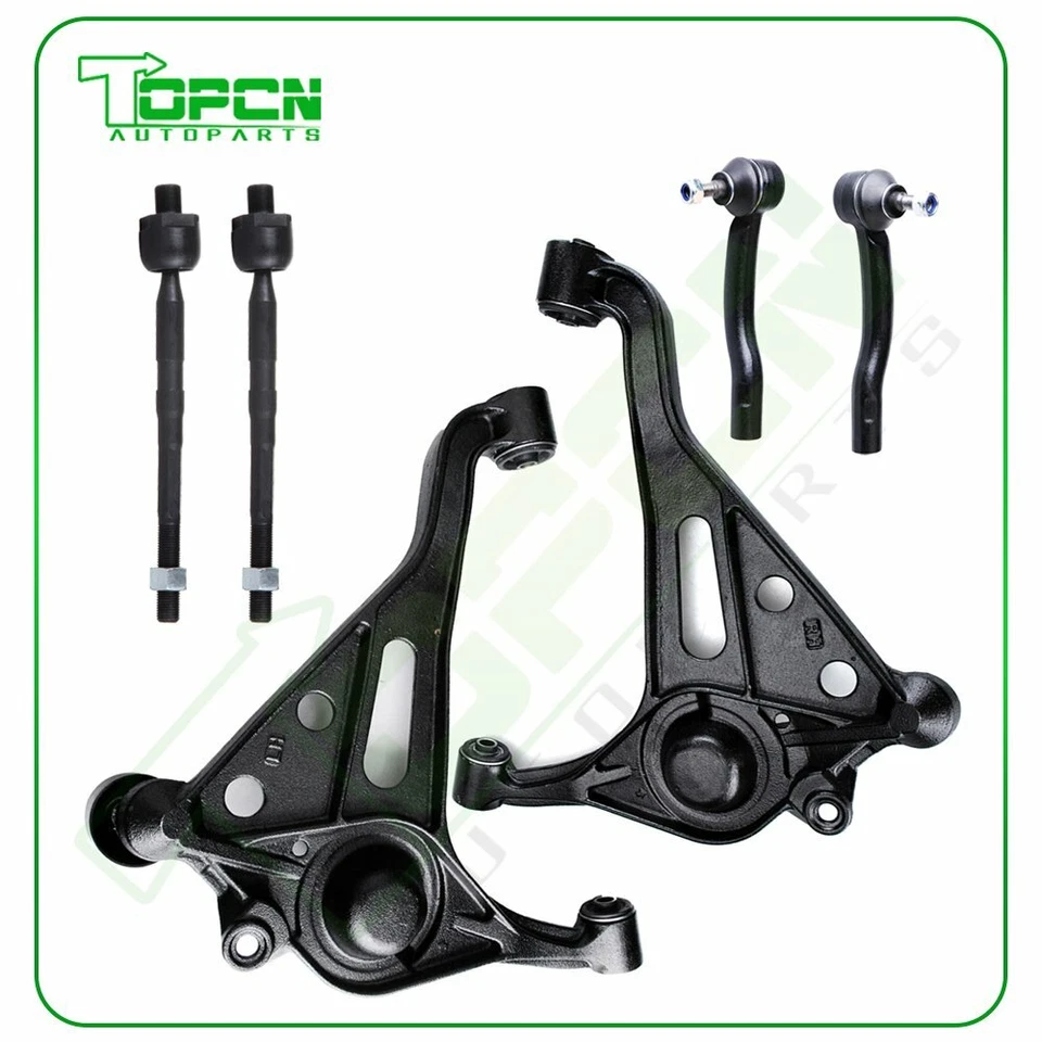 6pcs Complete Front Control Arm Tie Rod Ends For 1999-2004 2005 2006 Suzuki XL-7 Foto 1 de 4