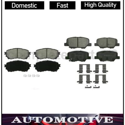 Juego de 2 pastillas de freno delanteras traseras para Mazda 6 2,5 L Foto 1 de 4