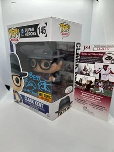 Funko Pop Heroes Clark Kent 145 Hot Topic Exclusive Brandon Routh Auto JSA Cert - Picture 1 of 1