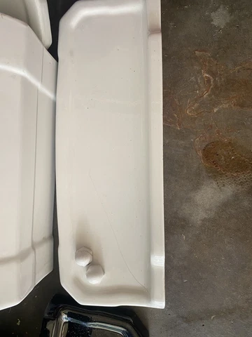 "Standard" American Standard - White - Vintage Antique Toilet - 1928/1929 Cover