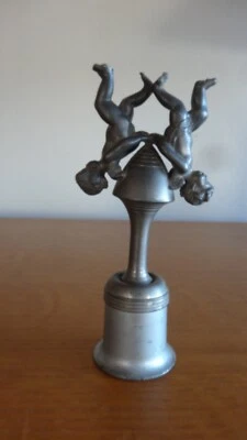 Vintage Cherub Candlestick Piece Silver Antique Metal Unknown Age Unknown - Image 1 of 4
