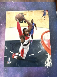 John Wall signierte NBA offizielle lizenzierte Fotodatei 16x20 Foto Washington Wizards - Bild 1 von 5
