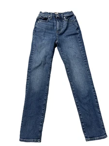 Madewell The Perfect Vintage Jean Womens 23 High Rise Straight Leg Denim Classic - Picture 1 of 8
