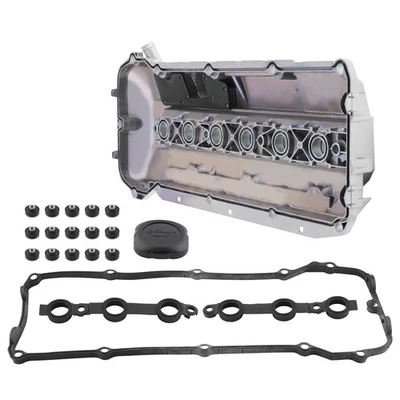 Kit de cubierta de válvula de aluminio para BMW 325CI 325I 325XI 330CI 330I 330XI 525I 530I X5 Foto 1 de 4