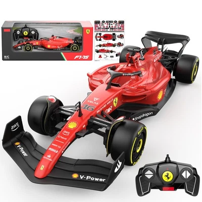 Authentic Licensed 1:18 Ferrari F1 75 Remote Control Car - F1 Collection RC c... - Image 1 of 4