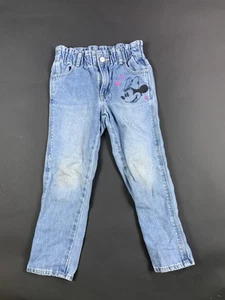 babyGap | Disney Minnie Mouse Paperbag Mom Jeans Size 5 Year - Picture 1 of 7