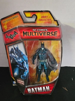 Batman DC Multiverse Arkham City Batitraje Figura 2014 Mattel Sellado Nuevo Foto 1 de 2