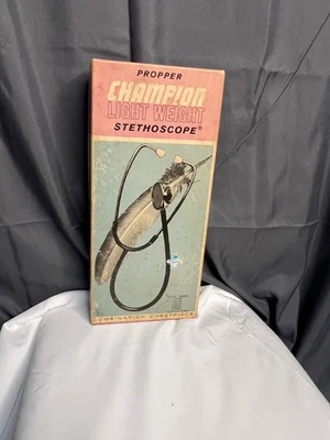 Estetoscopio ligero Propper Champion de colección ¡en caja! Foto 1 de 4