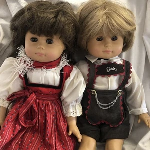 Juego Muñeca Hans Gotz Niño Niña Vintage - Imagen 1 de 7