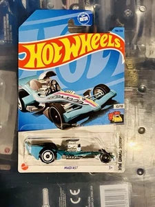 Hot Wheels 2023 Caccia al Tesoro - MadFast - HW Drag Strip Blu 10/10 - Foto 1 di 1