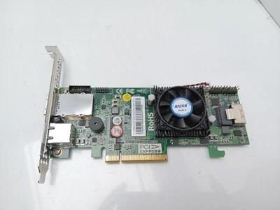 Areca ARC1882LP VER:CA PCIe 1Gbps SAS RAID Controller Card - Image 1 of 4