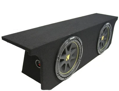 Jeep Wrangler 07-18 Unlimited 4 Puertas Doble 10" Sub Box Kicker Paquete C10 Nuevo Foto 1 de 3