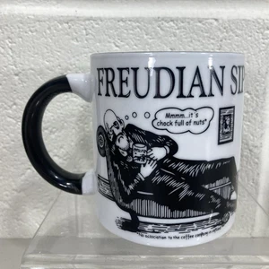 Freudian Sips (Slips) Kaffeebecher - Philosophengilde - Nüsse Mutter - Bild 1 von 9
