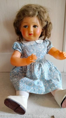 Poupée celluloid SNF Françoise - Photo 1/4