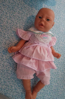 42cms VINTAGE MAGIC BOTTLE BABY DOLL WITH bottle - Image 1 of 4