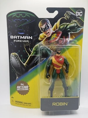 Figura exclusiva de Robin Target colección retro Spin Master Batman Forever DC Foto 1 de 3