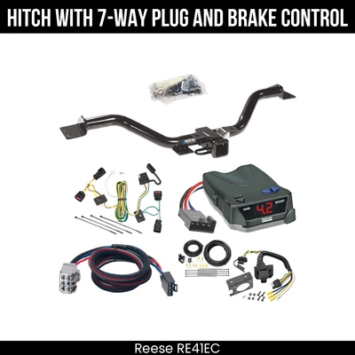 Paquete de remolque de enganche + control de freno para 08-12 Buick Enclave 09-12 Chevrolet Traverse Foto 1 de 4