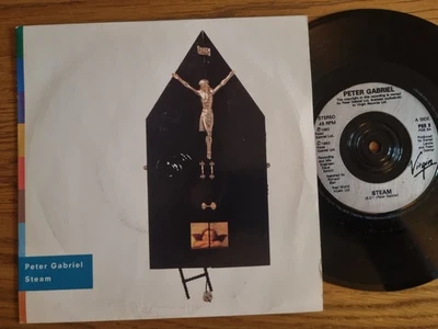 Peter Gabriel – Steam 1992 Virgin Records 7” - Image 1 of 4