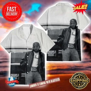 Kendrick Lamar GNX Album Cover 2025 Summer Hawaiian Shirt - Picture 1 of 2