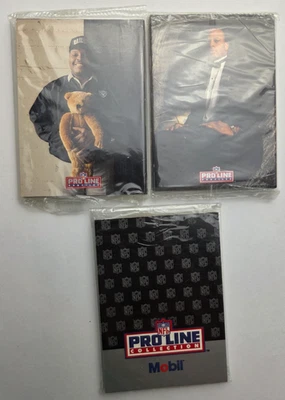 1992 NFL Proline Profiles Mobil Collections Unopened Lot of 3 Packs - Image 1 of 2