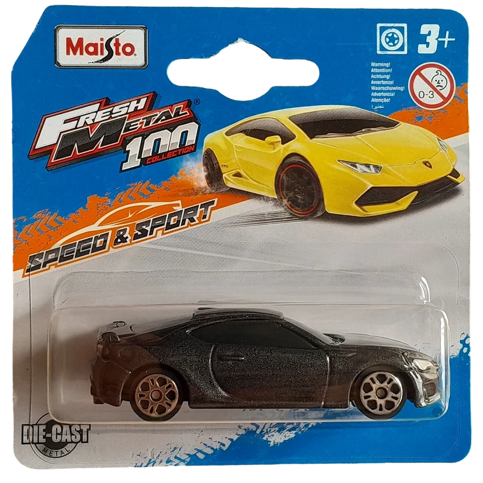 Maisto 2019 Subaru BRZ gris escala 1:64 3 pulgadas Diecast Model Car - Imagen 1 de 1