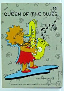 Topps 1990 Simpsons Trading Cards Sticker #19 - Picture 1 of 2