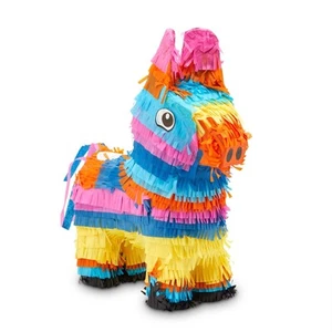 - Rainbow Donkey Pinata for Birthday Party Decorations, Cinco de Mayo, Mexica... - Picture 1 of 6