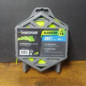Shakespeare Gladiator .065" Diameter 100ft Commercial Grade Twisted Trimmer Line - Picture 1 of 5