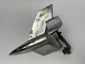 1957  Chevy Bel Air Chrome Rocket Hood Ornament Emblem Vintage - Picture 1 of 11