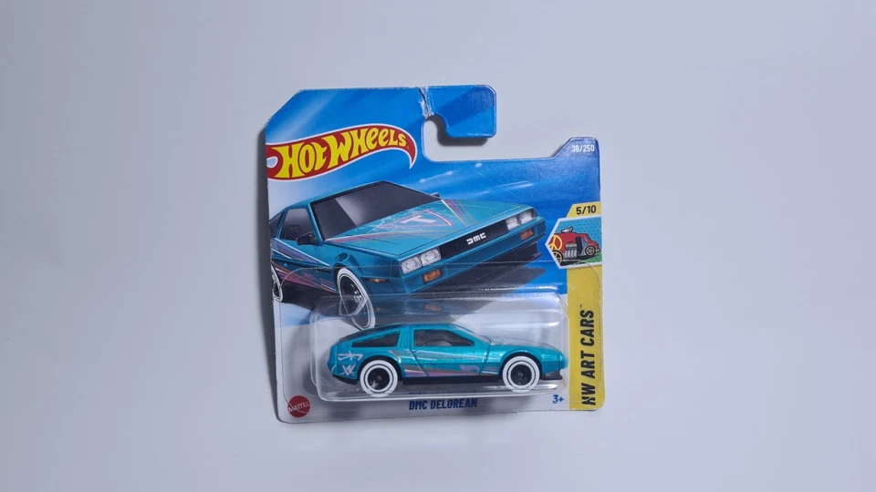 Modellino Auto 1/64 Hot Wheels DMC DeLorean 2025 HW art cars - Immagine 1 di 1