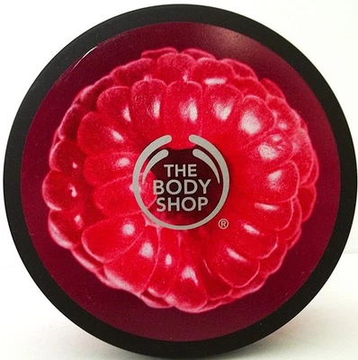 The Body Shop  EARLY RASPBERRY Softening Body Butter, 6.75 oz/192 g, NEW - Image 1 of 4