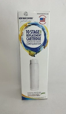 New Wave Enviro 10 Stage Plus Water Filter Replacement Cartridge New Sealed - Image 1 of 4