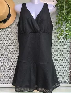 Swimsuits For Women One Piece Tummy Control Vintage Bathing Suits Retro Swimwear - Picture 1 of 11