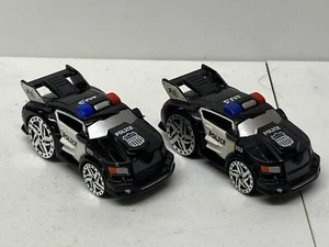 Realtoy Realztar Police Car 103 Black And White x2 Unboxed - Picture 1 of 2