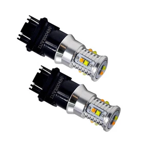 3157 Switchback LED Turn Signal Lights Bulbs for Chevy Silverado 1500 1999-2013 - Picture 1 of 14