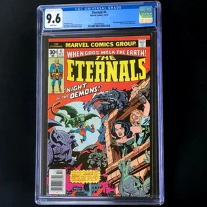 The Eternals #4 (Marvel 1976) 💥 CGC 9.6 White Pg 💥 2nd App of SERSI Rare Comic - Picture 1 of 6