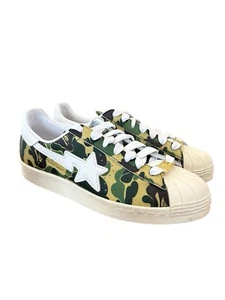 adidas BAPE x Superstar 80s ABC Camo Size 6 GZ8981 - Picture 1 of 9