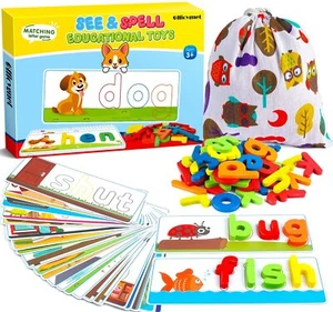 Officygnet See & Spell Learning Educational Toys and Gift for 3 4 5 6 Years O... - Picture 1 of 7