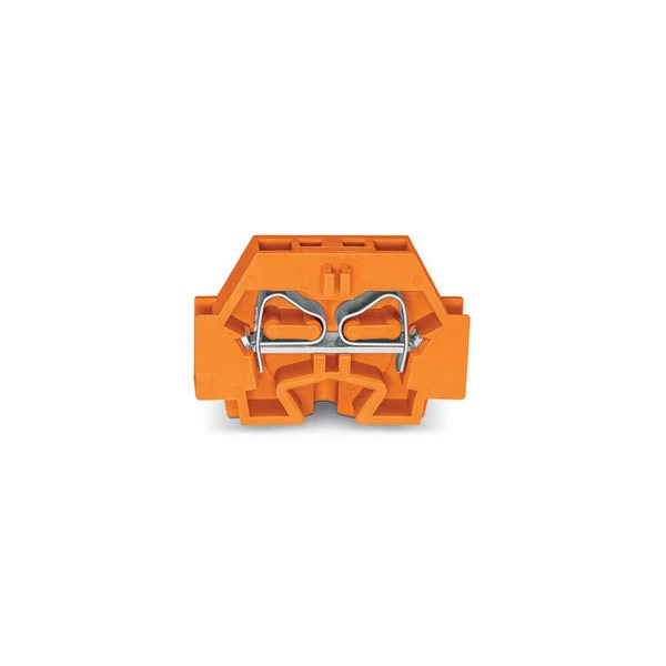 WAGO 262-306 2 Conductor Fixing Flanges Terminal Block Orange - Image 1 of 1