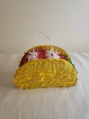 Mini Taco Decorative Pinata, New Without Tag - Image 1 of 4