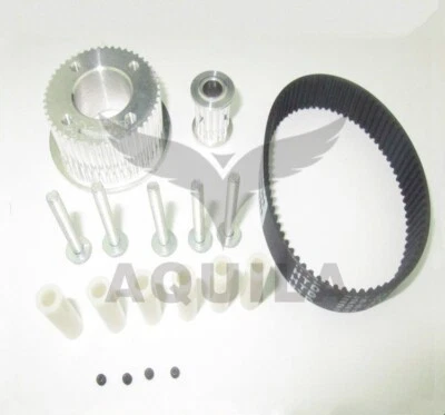 DIY Electric Skateboard Parts Pulleys & Motor Mount Belt Kit for 80*44mm Wheels - Image 1 of 4