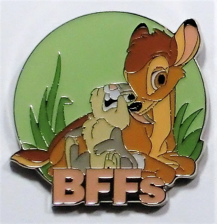 Prendedor Bambi & Thumper Colección Mistry Series BFFs Disney NUEVO LINDO Foto 1 de 1