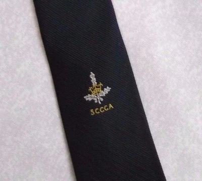 Regimental Tie Mens Vintage Necktie Club Association 5CCCA - Image 1 of 4