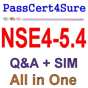 Fortinet Network Security Expert 4 scritto FortiOS 5.4 NSE4-5.4 esame Q&A+SIM - Foto 1 di 1