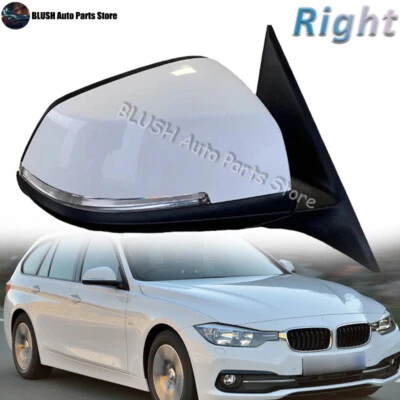 Right Side Door Mirror Heating Electric Folding For BMW-3 Series F30 2011-2018 - Image 1 of 4